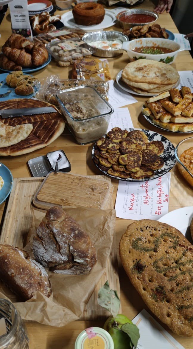 Frauenfrühstück-essen