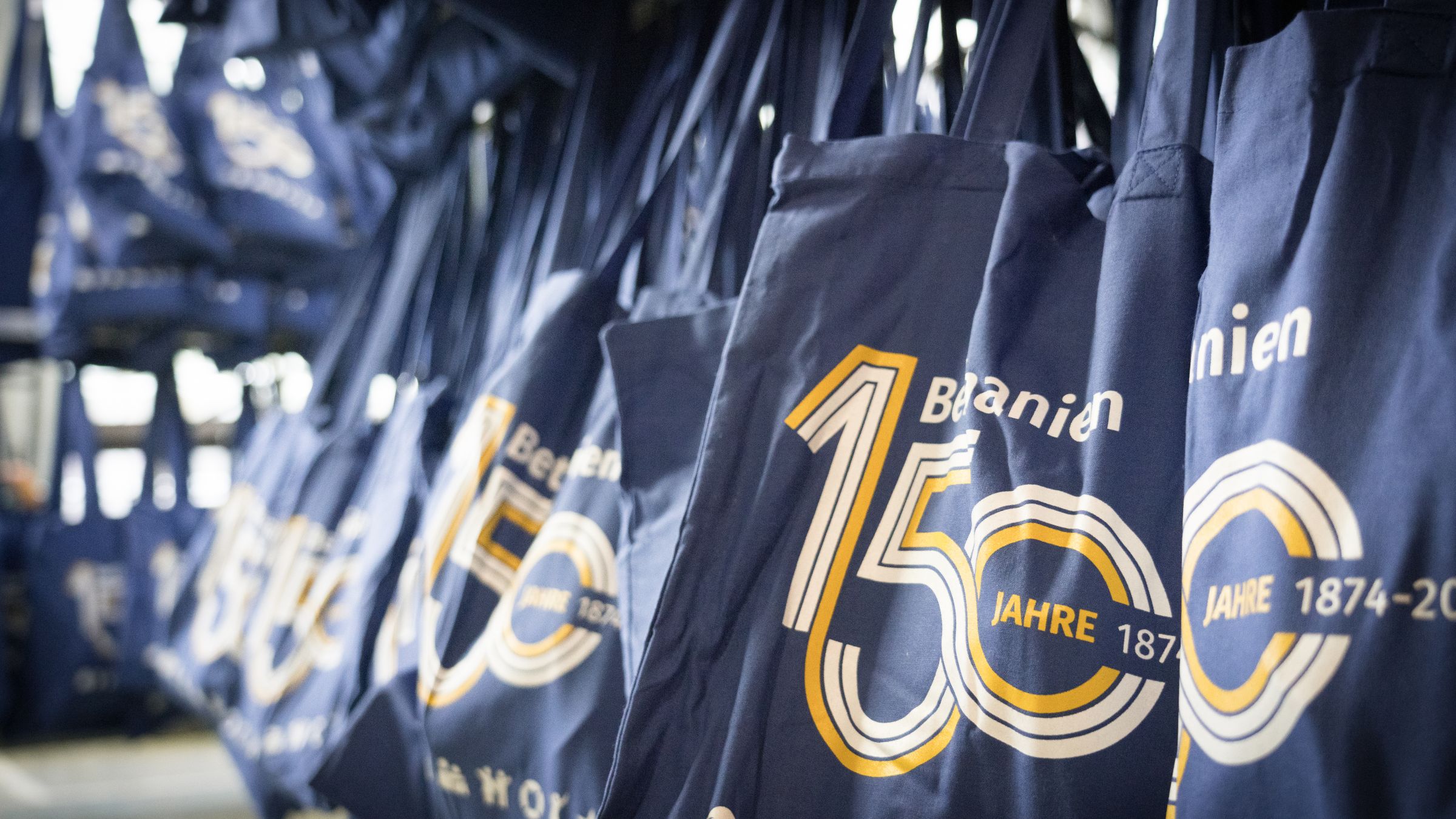 Baumwolltaschen die an der Veranstaltung verschenkt wurden