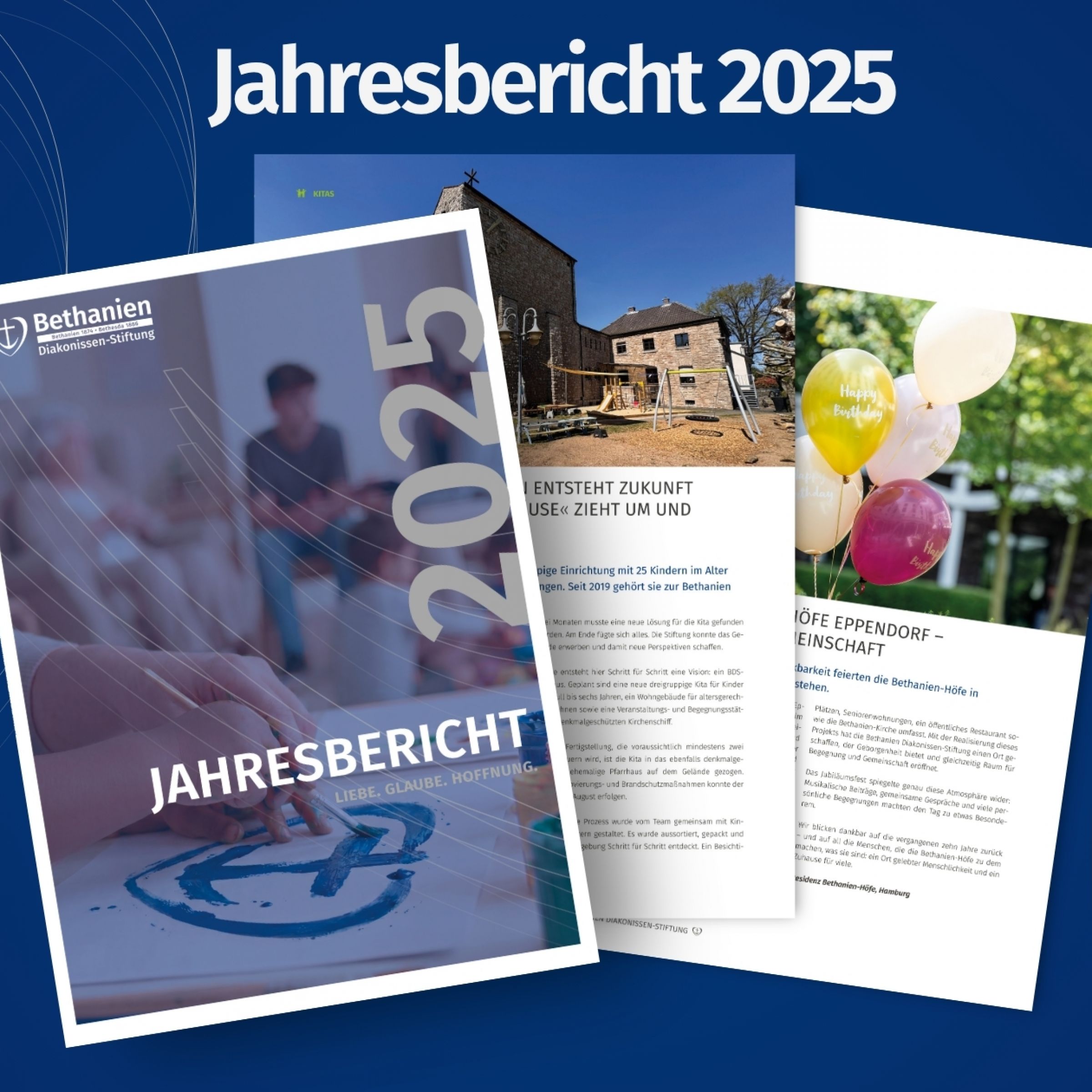 Der Jahresbericht der Bethanien Diakonissen Stiftung 2025