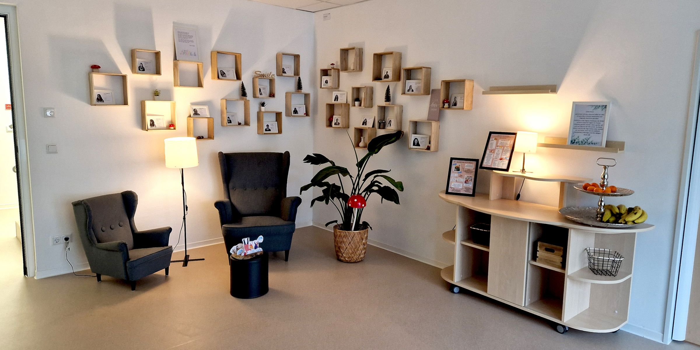 Der Eingangsbereich der Kita. 