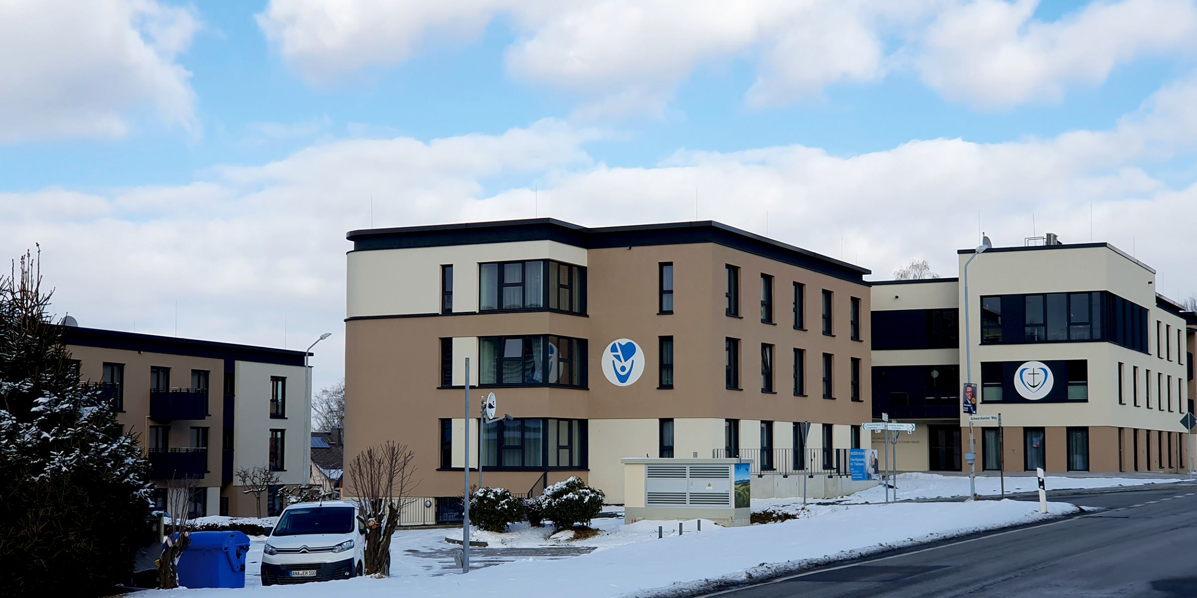 Das Gebäude des Bethanien Campus Scheibenberg