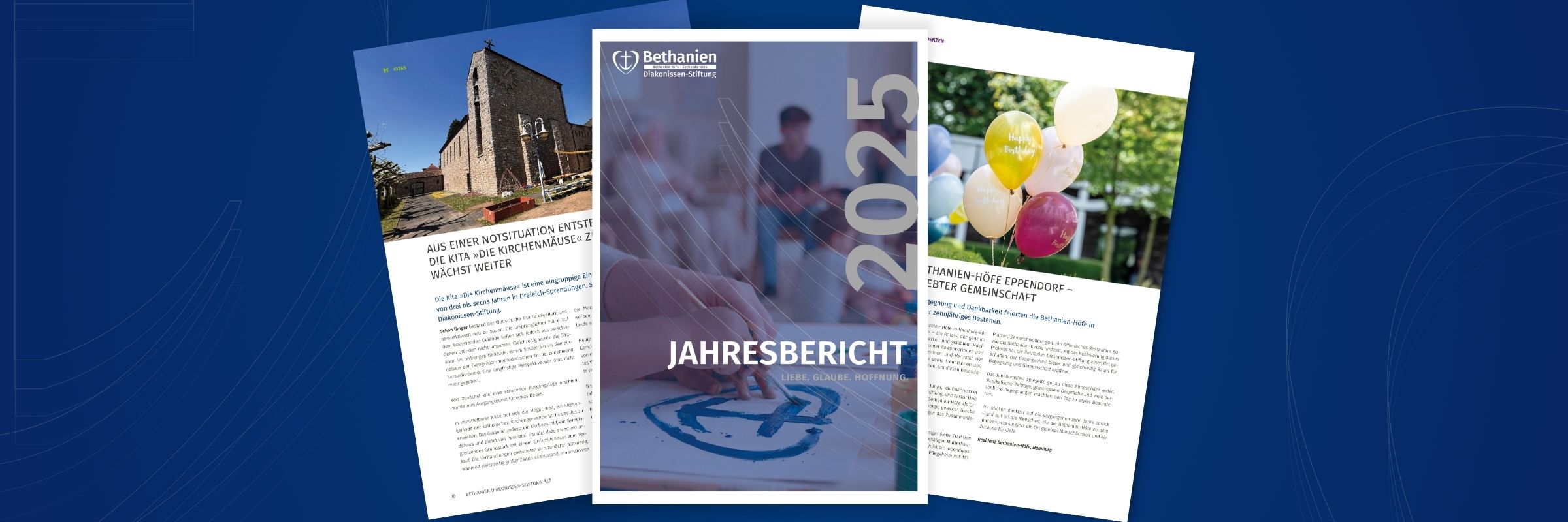 Der Jahresbericht der Bethanien Diakonissen Stiftung 2025