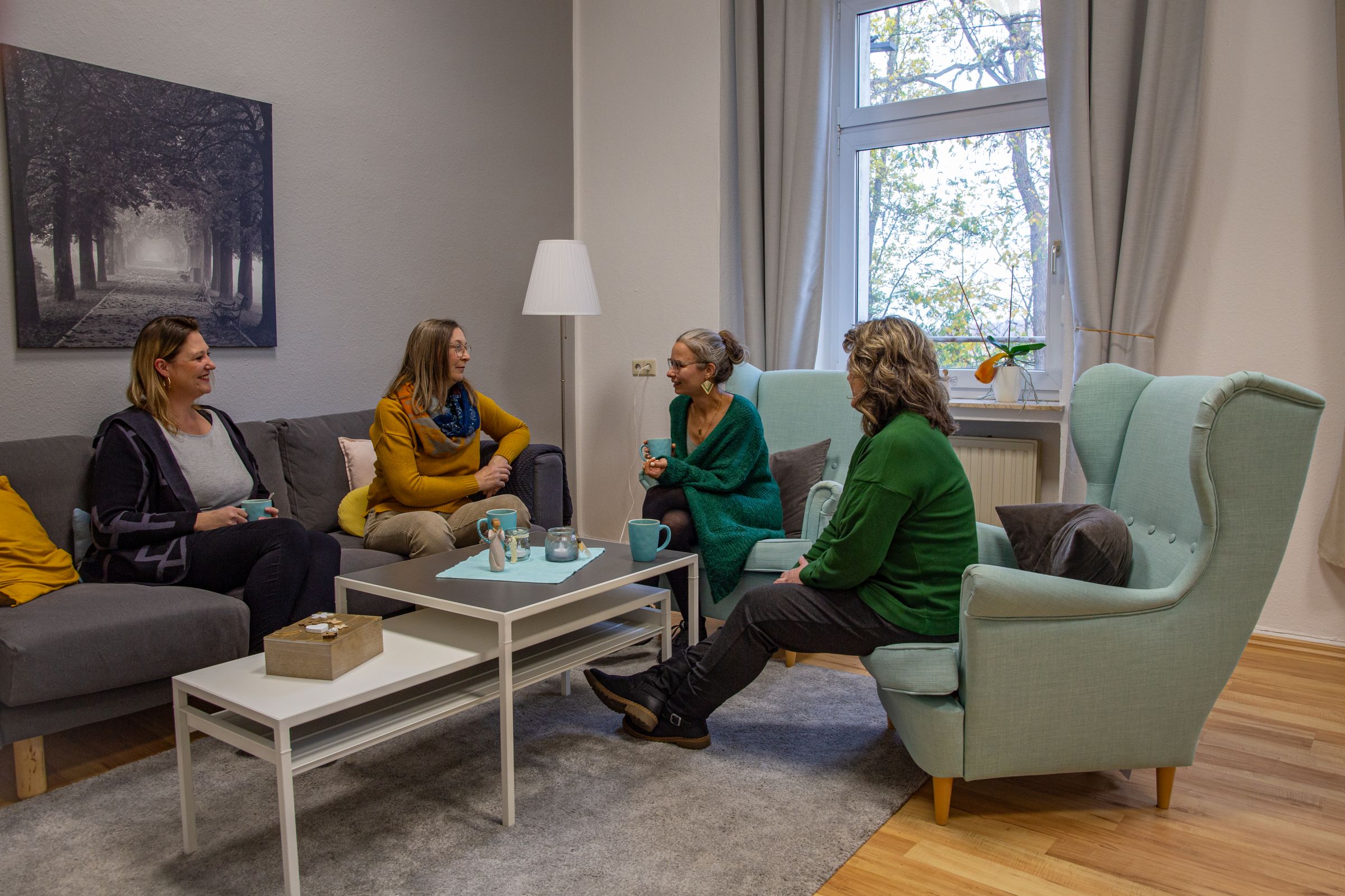 Teamfoto der Bethanien Sternenkinderambulanz Hagen im Alltag