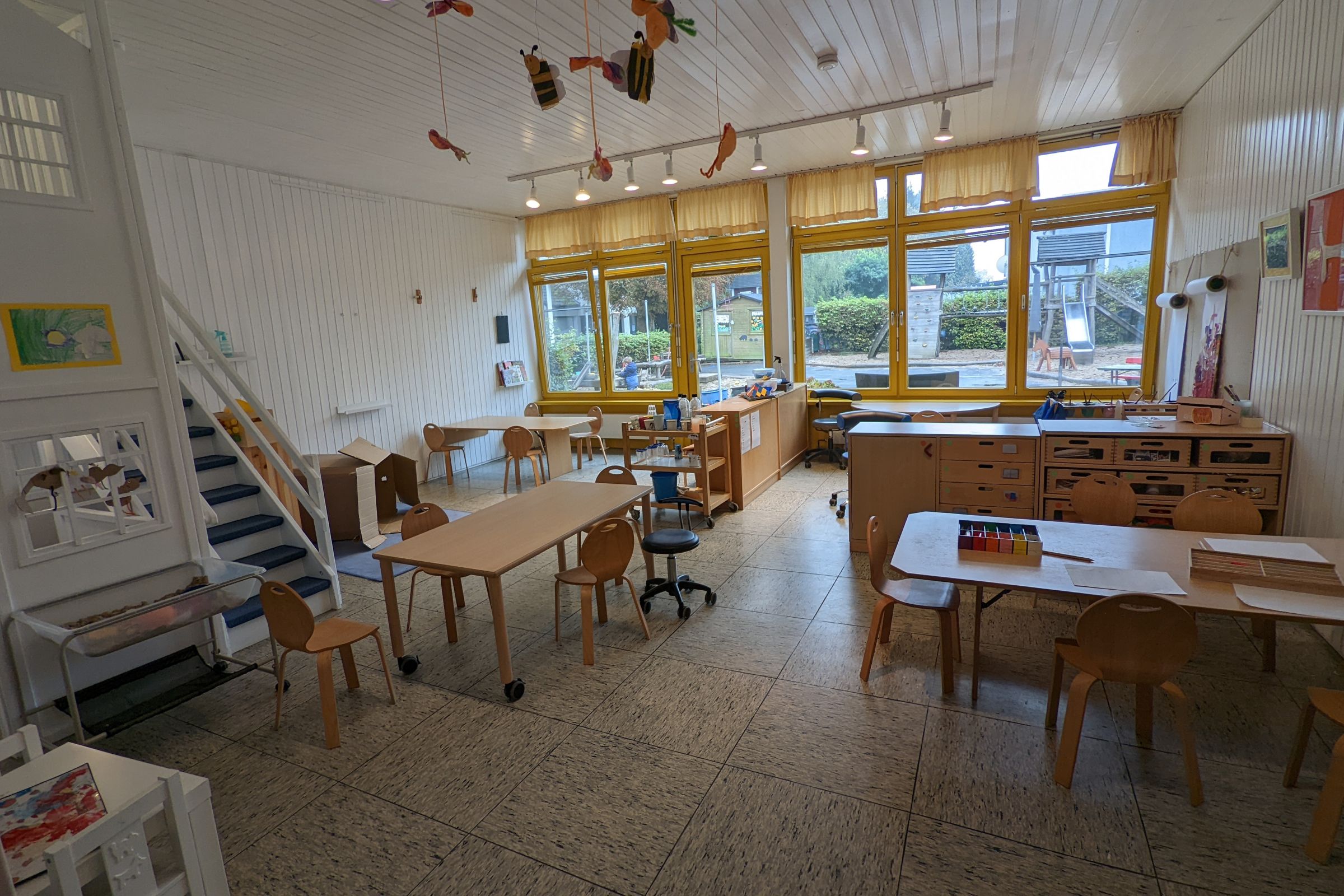 Ein Gruppenraum der Ev. Kita Widdert