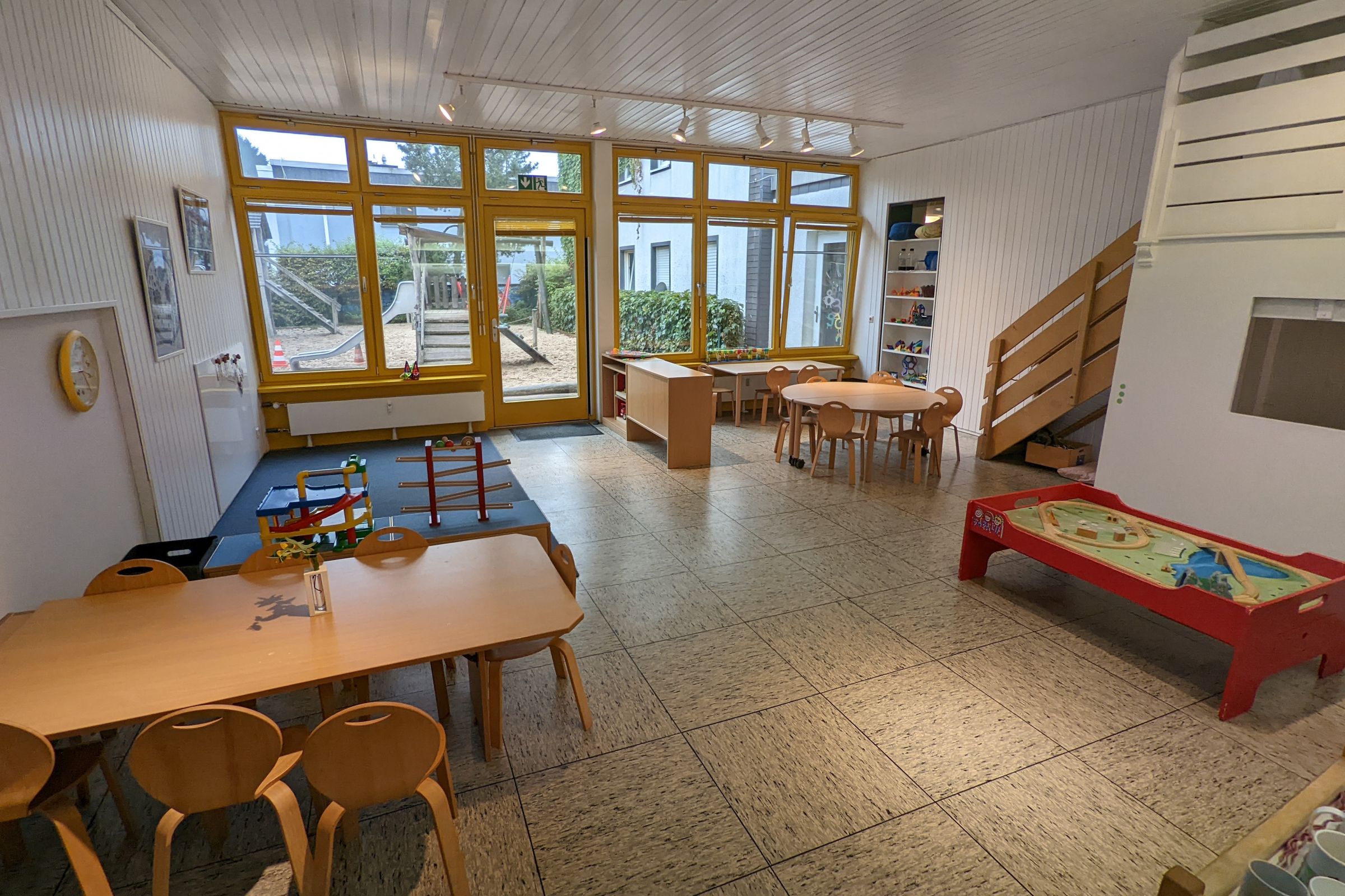 Ein Gruppenraum der Ev. Kita Widdert