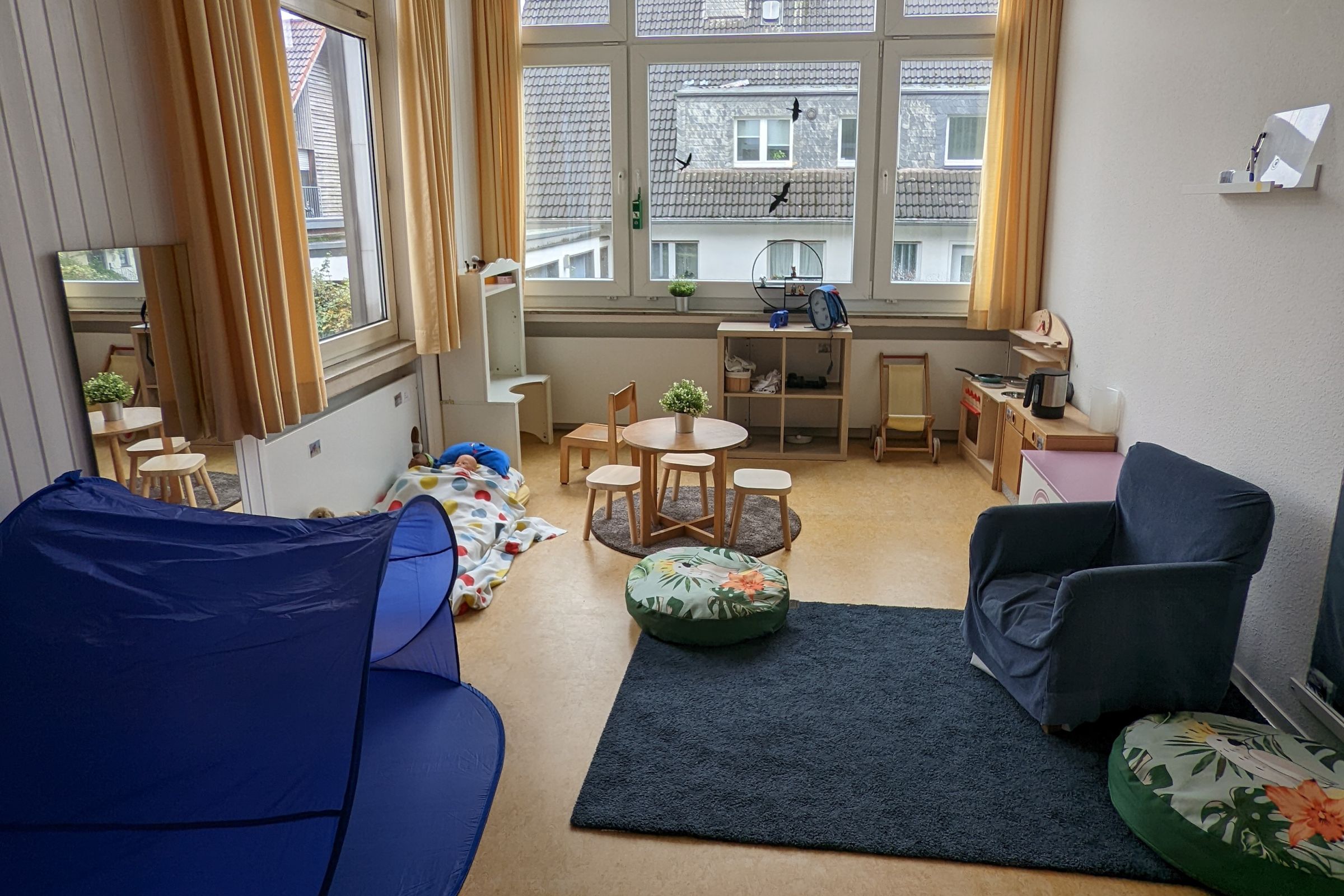 Ein kleiner Spiel-Raum der Ev. Kita Widdert