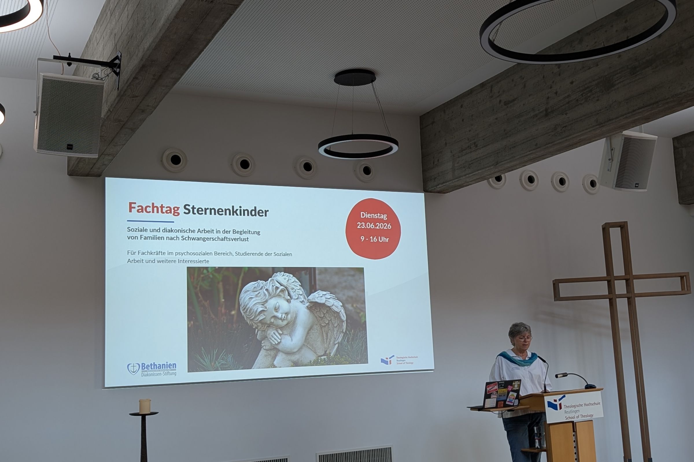 Vortrag beim Fachtag Sternenkinder an der Theologischen Hochschule Reutlingen.