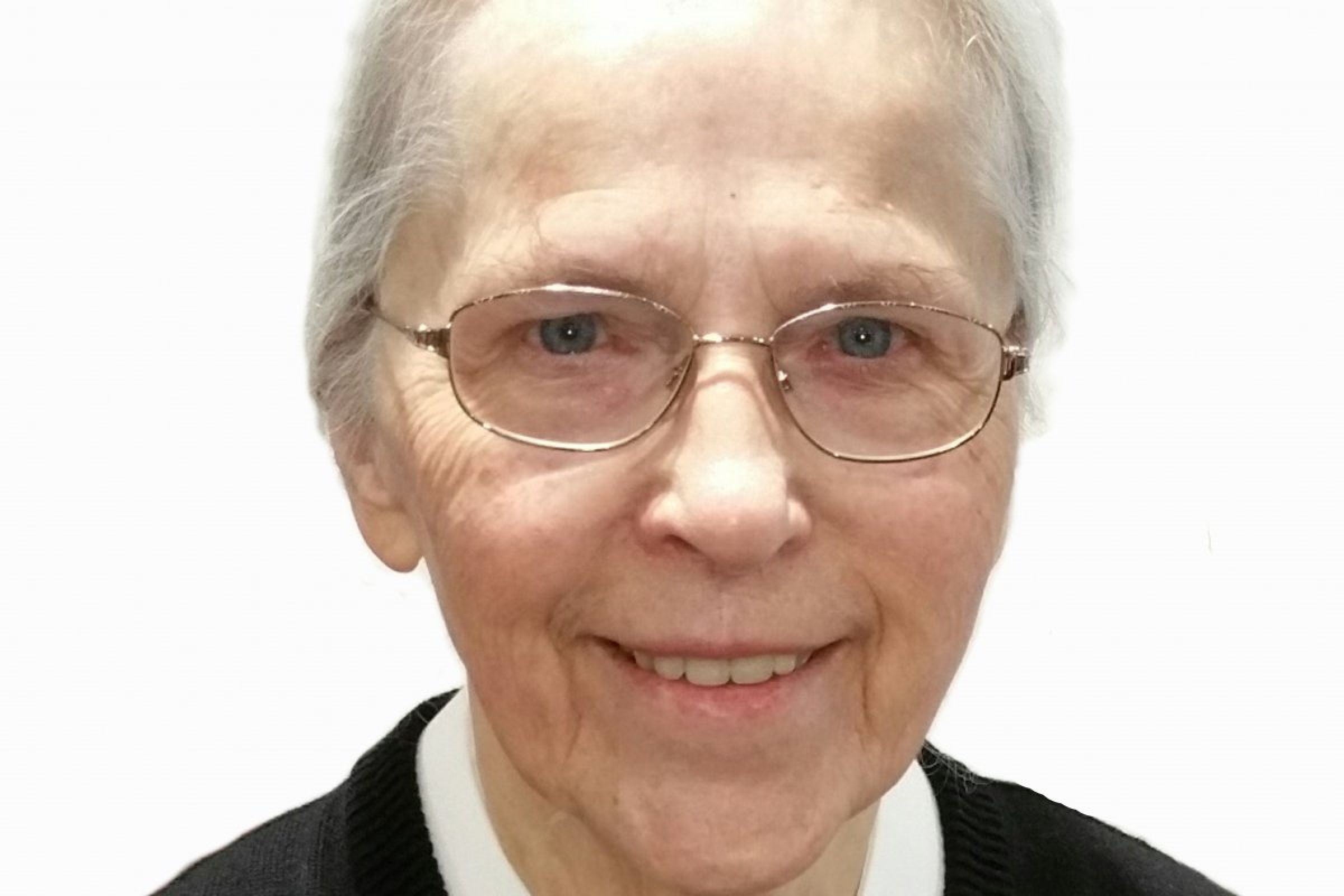 Portraitaufnahme der verstorbenen Diakonisse Gertrud Rascher