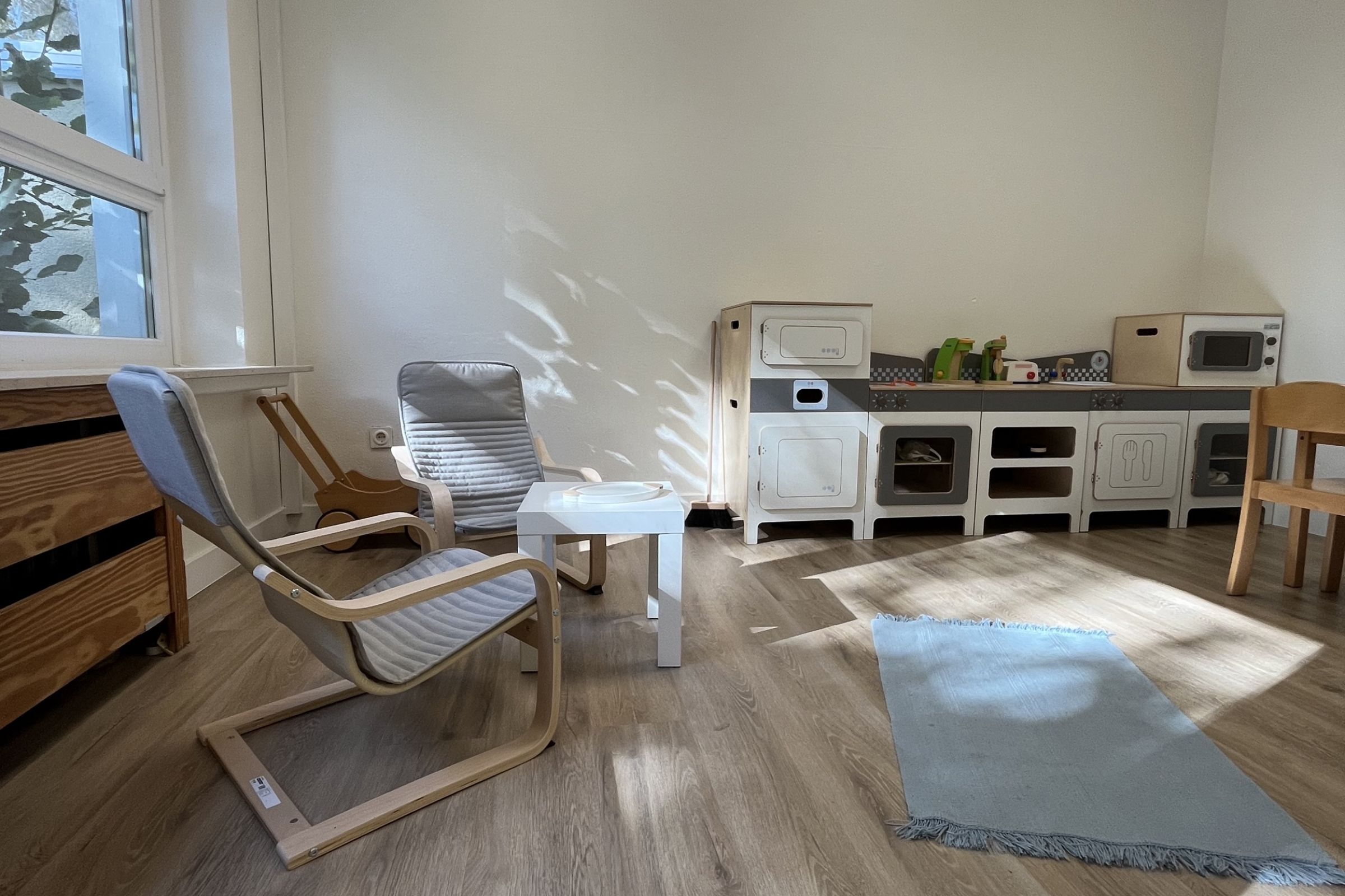 Eine Spielküche in der Kita Die kleinen Strolche