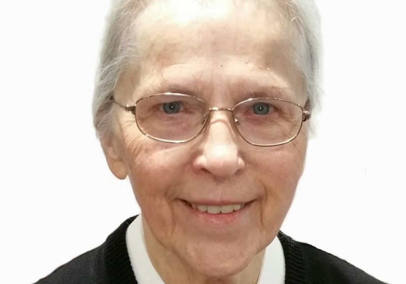 Portraitaufnahme der verstorbenen Diakonisse Gertrud Rascher