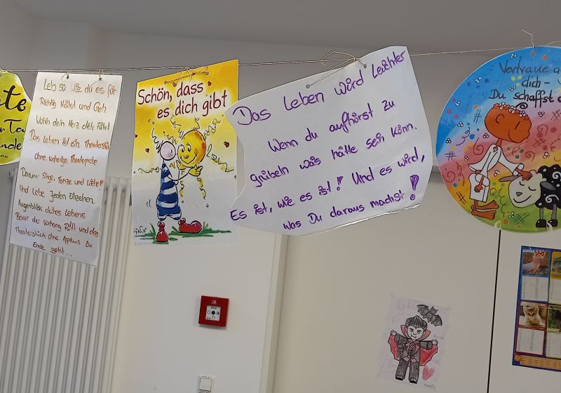 Nachrichten aus dem Mutter-Kind-Wohnen