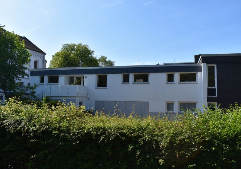 Das Gebäude der Ev. Kita Widdert