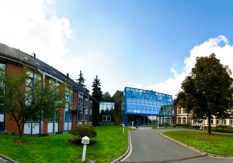 Das Gebäude der Fachklinik Klosterwald