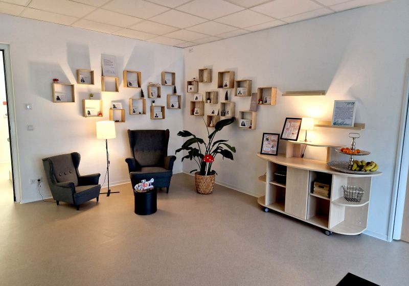 Der Eingangsbereich der Kita. 