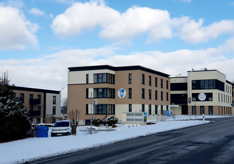 Das Gebäude des Bethanien Campus Scheibenberg