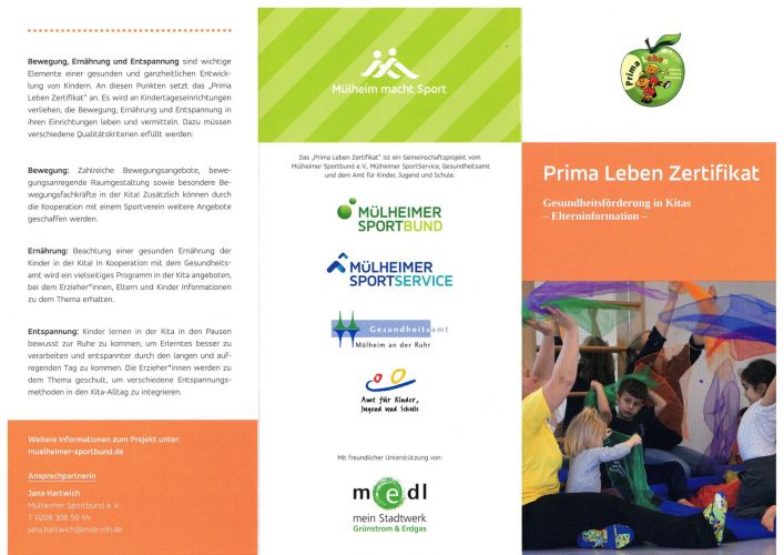 Der Download des Prima Leben Flyers.